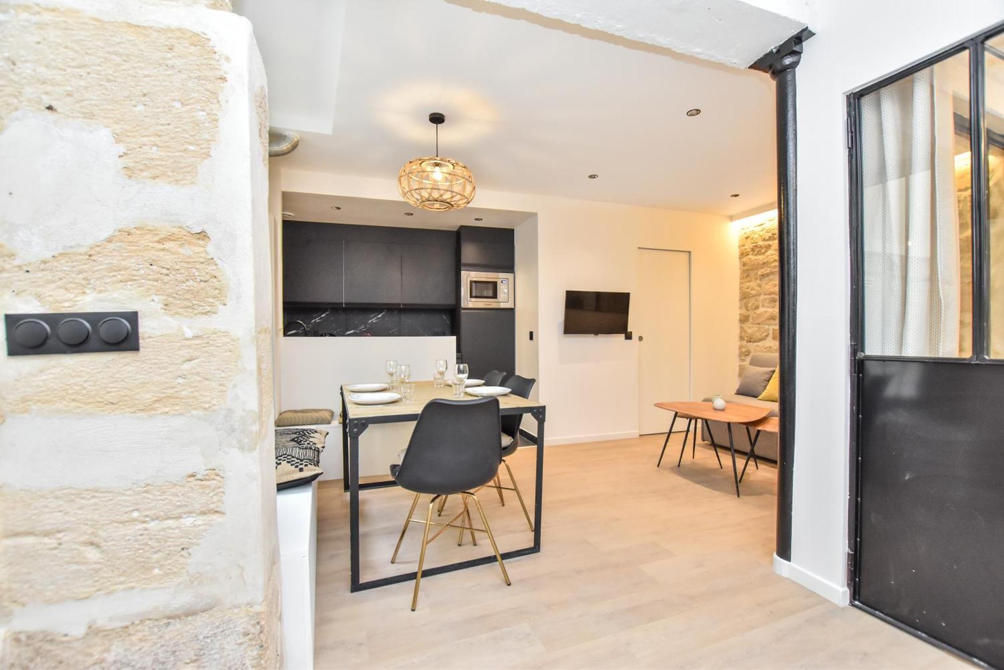 Cozy Apartment - 1Br-4P - Sentier Paris Dış mekan fotoğraf