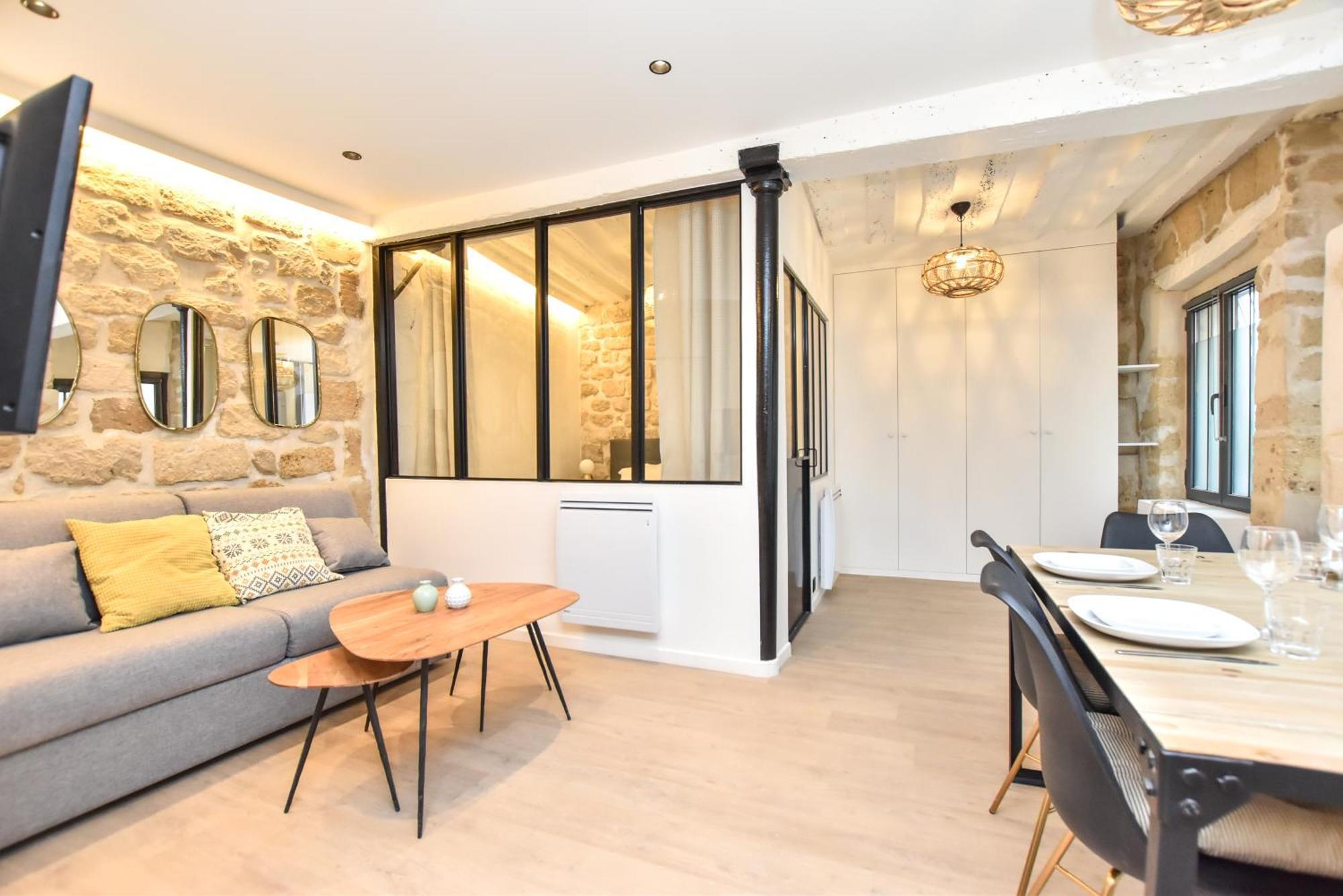 Cozy Apartment - 1Br-4P - Sentier Paris Dış mekan fotoğraf